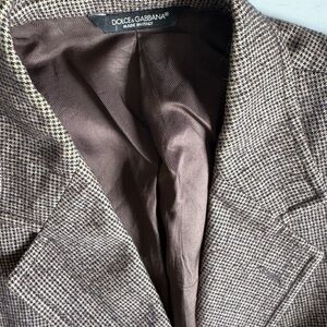 Dolce & Gabbana Houndstooth Blazer